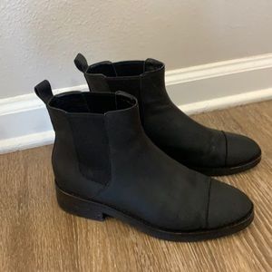 Cole Haan black booties